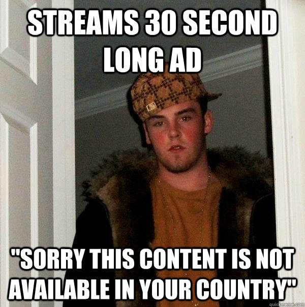 streams 30 second long ad 
