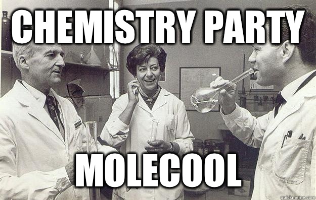 Chemistry Party molecool  