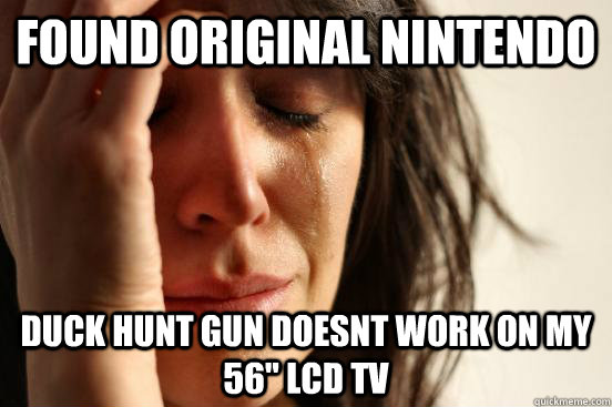 FOUND ORIGINAL NINTENDO DUCK HUNT GUN DOESNT WORK ON MY 56