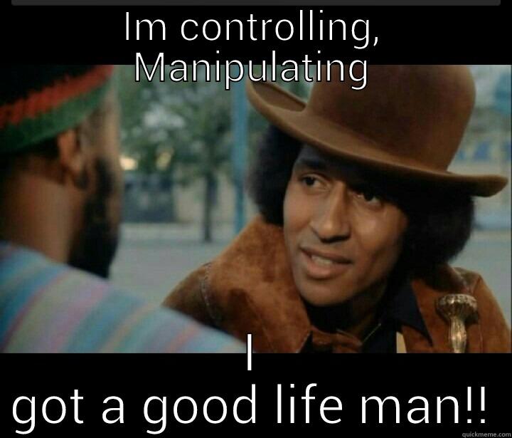 IM CONTROLLING, MANIPULATING I GOT A GOOD LIFE MAN!! Misc