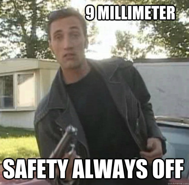9 millimeter Safety always off - 9 millimeter Safety always off  Misc