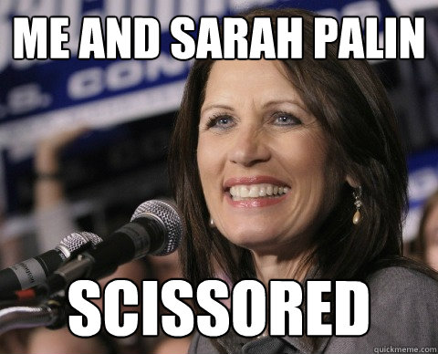 Me and sarah palin scissored  Bad Memory Michelle