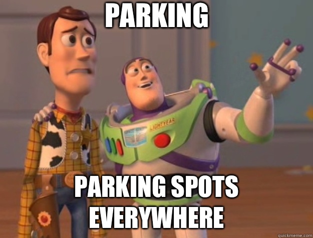 Parking Parking spots everywhere - Parking Parking spots everywhere  Toy Story