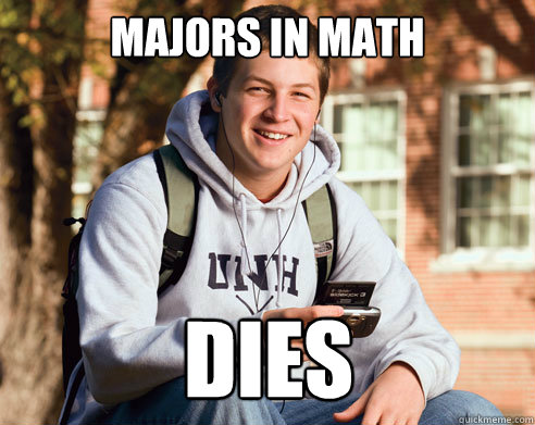 Majors in Math Dies  College Freshman