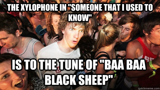 The xylophone in 
