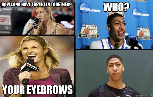 how long have they been together? Who? Your eyebrows  