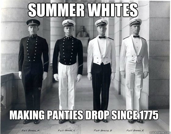 Summer whites making panties drop since 1775 - Summer whites making panties drop since 1775  summer whites