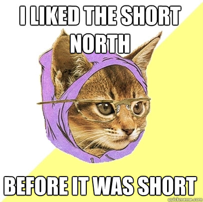I liked the Short North before it was short  Hipster Kitty
