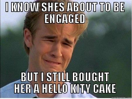 I KNOW SHES ABOUT TO BE ENGAGED BUT I STILL BOUGHT HER A HELLO KITY CAKE 1990s Problems