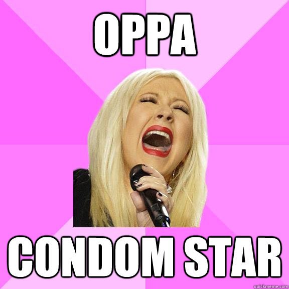 oppa condom star  Wrong Lyrics Christina