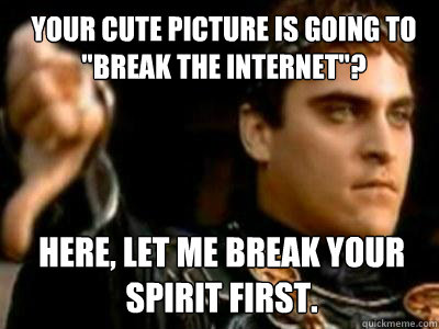 Your cute picture is going to 