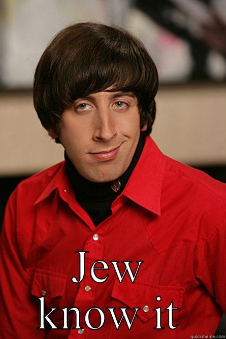  JEW KNOW IT Pickup Line Scientist