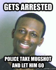 Gets arrested Police take mugshot and let him go  Ridiculously Photogenic Mugshot