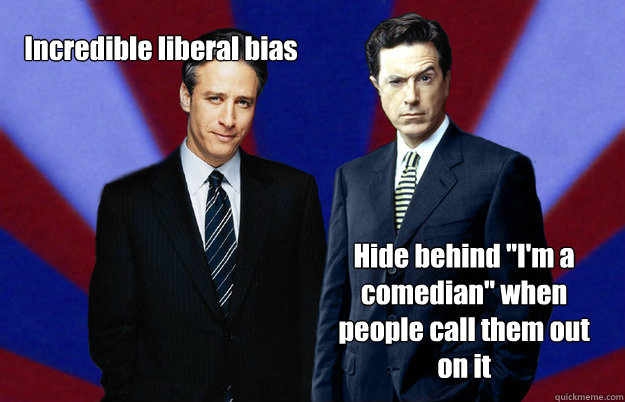 Incredible liberal bias Hide behind 