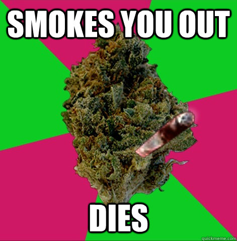 Smokes you out DIES  