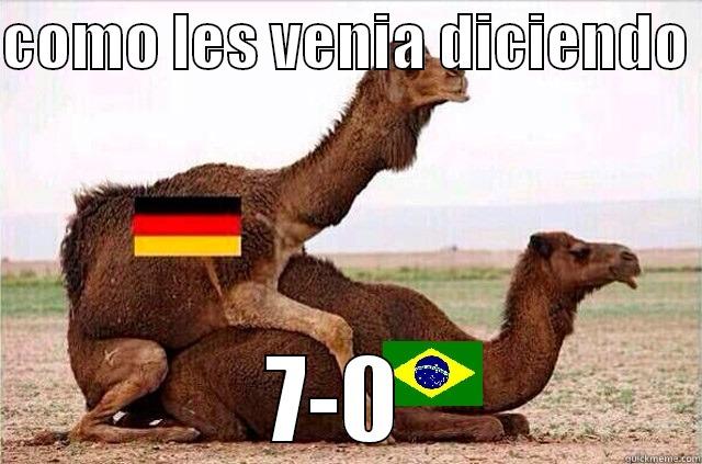 COMO LES VENIA DICIENDO  7-0  Misc
