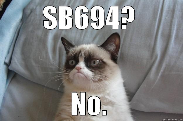 For CatTheRate.org - SB694? NO. Grumpy Cat