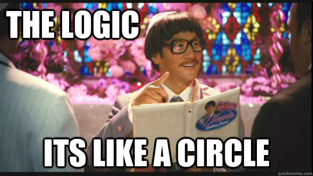 The Logic Its like a circle - The Logic Its like a circle  Asian Minister