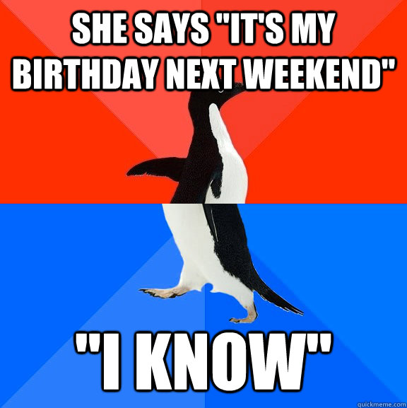 She says 