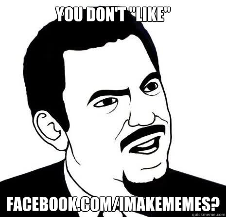 You don't 