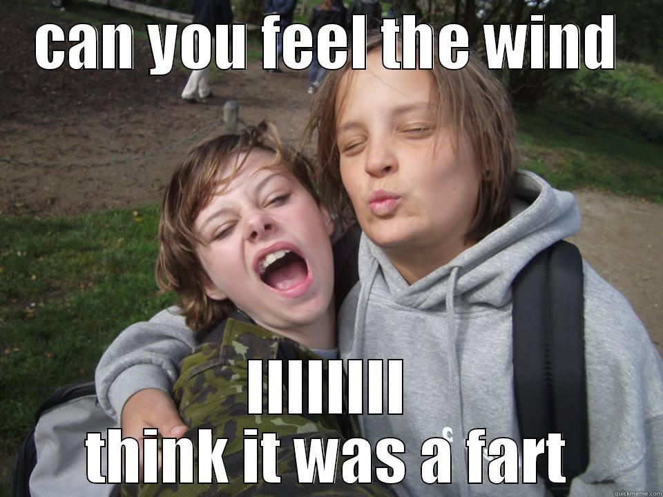 CAN YOU FEEL THE WIND IIIIIIII THINK IT WAS A FART Misc