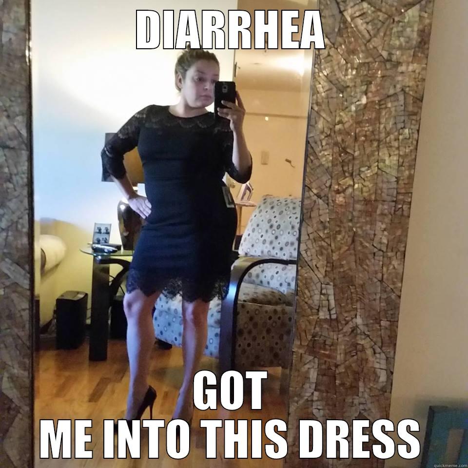 DIARRHEA GOT ME INTO THIS DRESS Misc