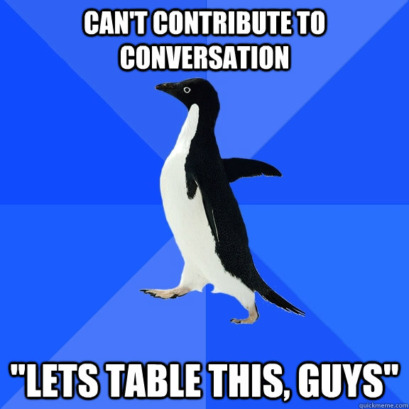 Can't contribute to conversation 