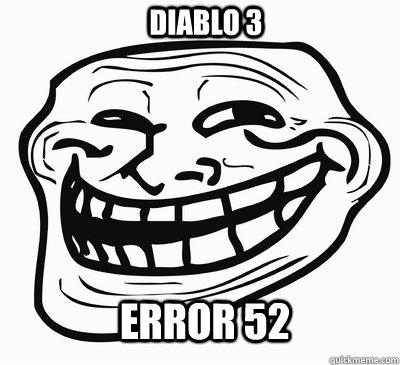 Diablo 3 Error 52  