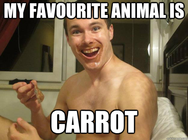 my favourite animal is carrot - my favourite animal is carrot  Misc