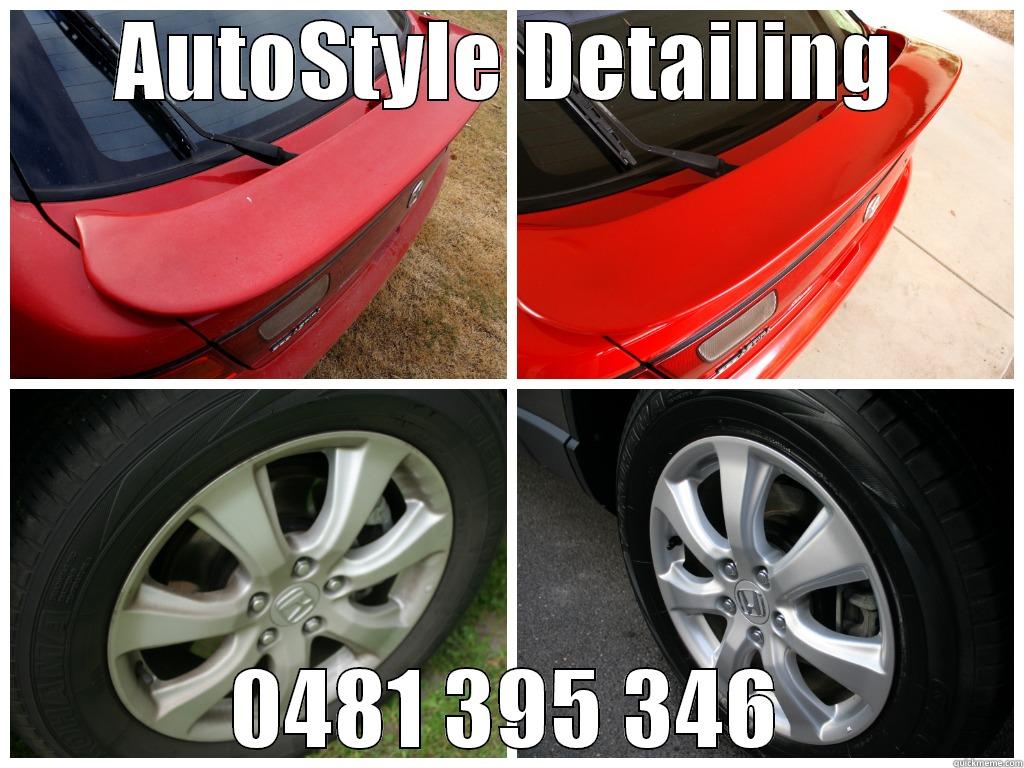AUTOSTYLE DETAILING 0481 395 346 Misc