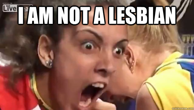 I AM NOT A LESBIAN  