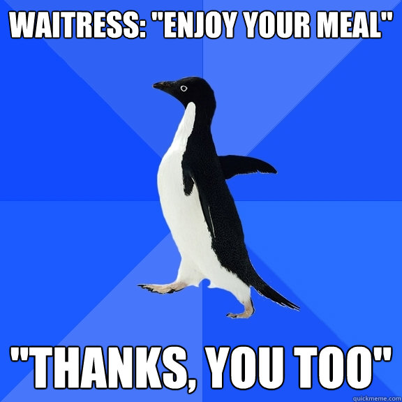 Waitress: 