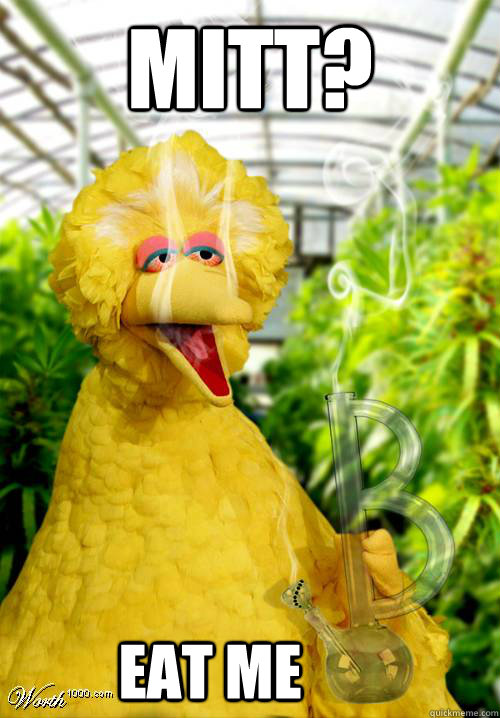 mitt?        eat me - mitt?        eat me  High Big Bird