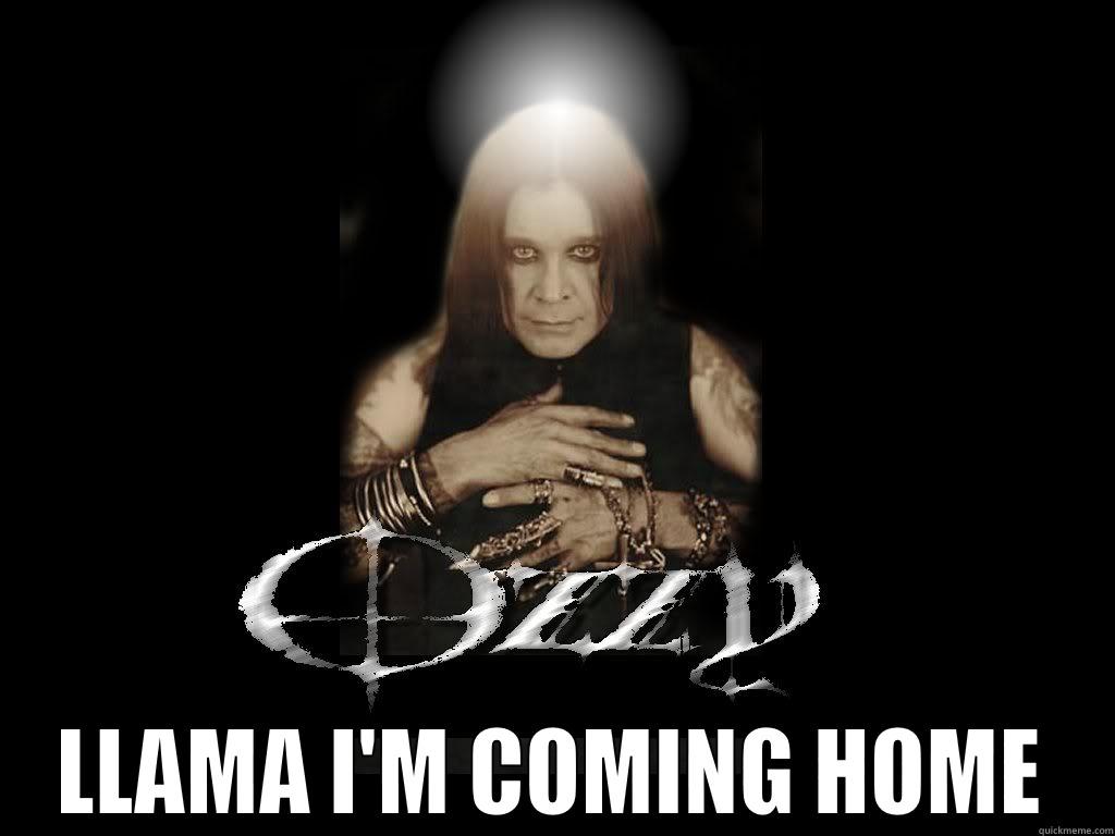 Ozzy - Llama I'm Coming Home -  LLAMA I'M COMING HOME Misc
