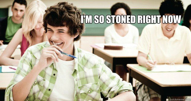 I'm so stoned right now - I'm so stoned right now  Misc
