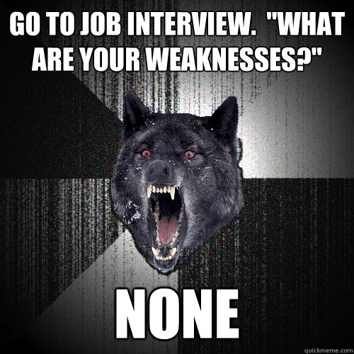 go to job interview.  