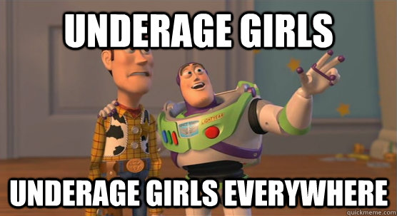 Underage Girls underage girls everywhere  Toy Story Everywhere