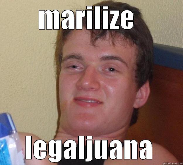 MARILIZE  LEGALJUANA 10 Guy