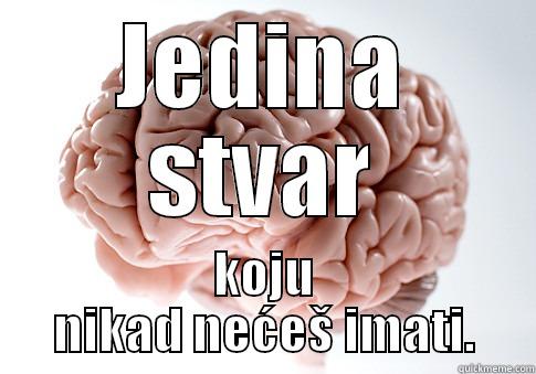 JEDINA STVAR KOJU NIKAD NEĆEŠ IMATI. Scumbag Brain
