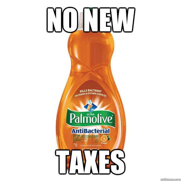 No New Taxes  
