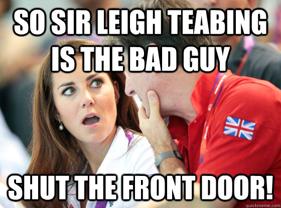 so sir leigh teabing is the bad guy Shut The Front Door! - so sir leigh teabing is the bad guy Shut The Front Door!  Speechless Princess