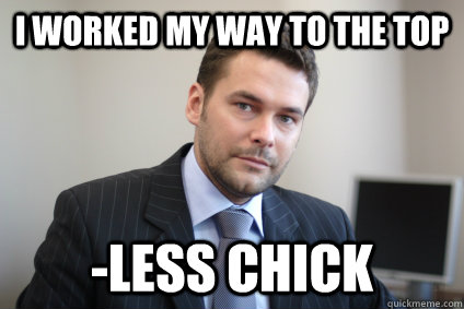 I worked my way to the top -less chick - I worked my way to the top -less chick  Misc