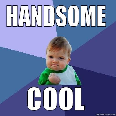 HANDSOME COOL Success Kid