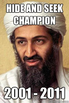 Hide and seek champion 2001 - 2011 - Hide and seek champion 2001 - 2011  Osama