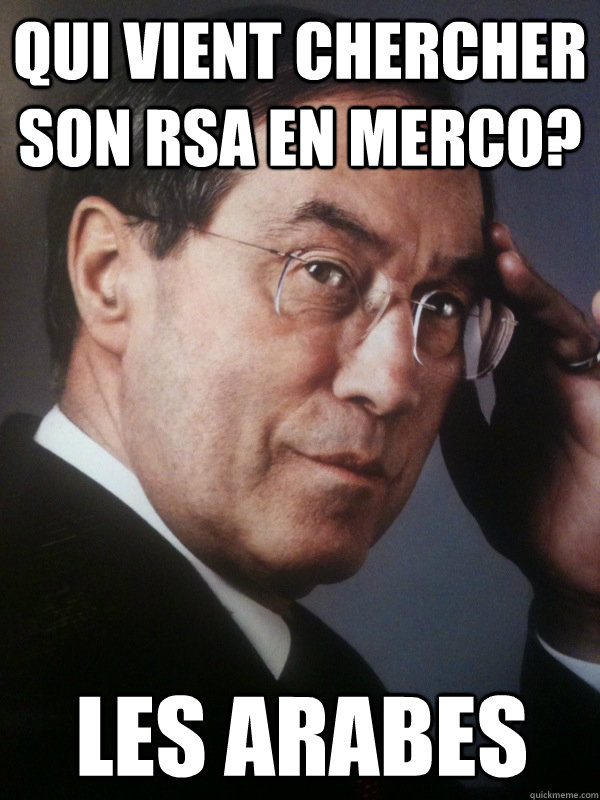 qui vient chercher son rsa en merco? les arabes  FNUMP