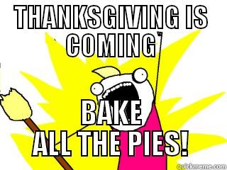 THANKSGIVING IS COMING BAKE ALL THE PIES! All The Things