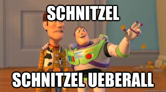 Schnitzel Schnitzel ueberall - Schnitzel Schnitzel ueberall  Buzz Glitter