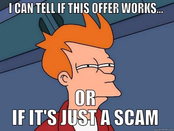 Loot Palace Meme ;) - I CAN TELL IF THIS OFFER WORKS... OR IF IT'S JUST A SCAM Futurama Fry