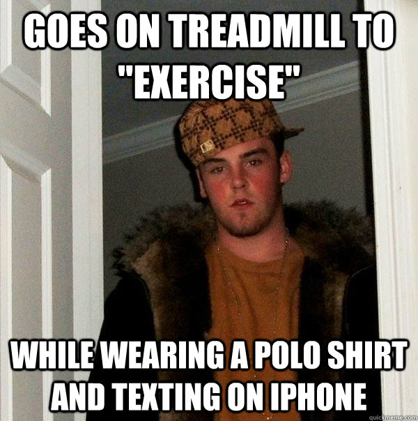 Goes on treadmill to 