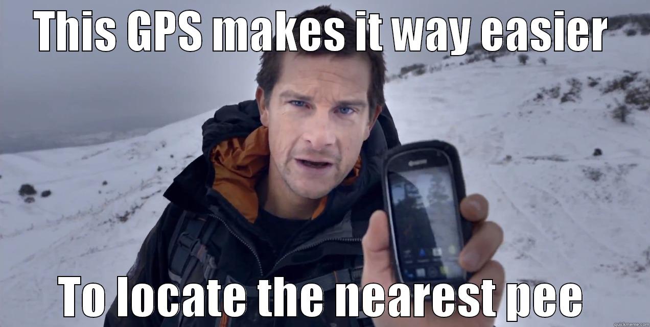 THIS GPS MAKES IT WAY EASIER TO LOCATE THE NEAREST PEE Misc